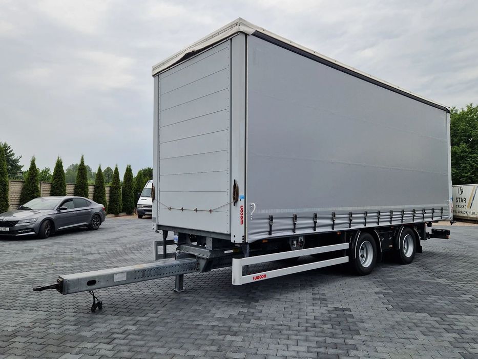 Wecon FIRANKA / 7,70m / ZAWIESIE POD WÓZEK / TANDEM /  IDEALNY STAN / 2021r