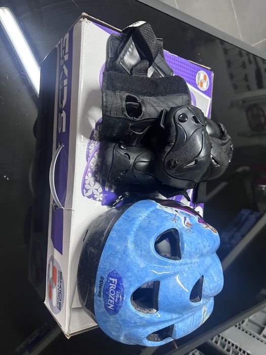 Patins Flower Roller Skid Control Tamanho 30-33