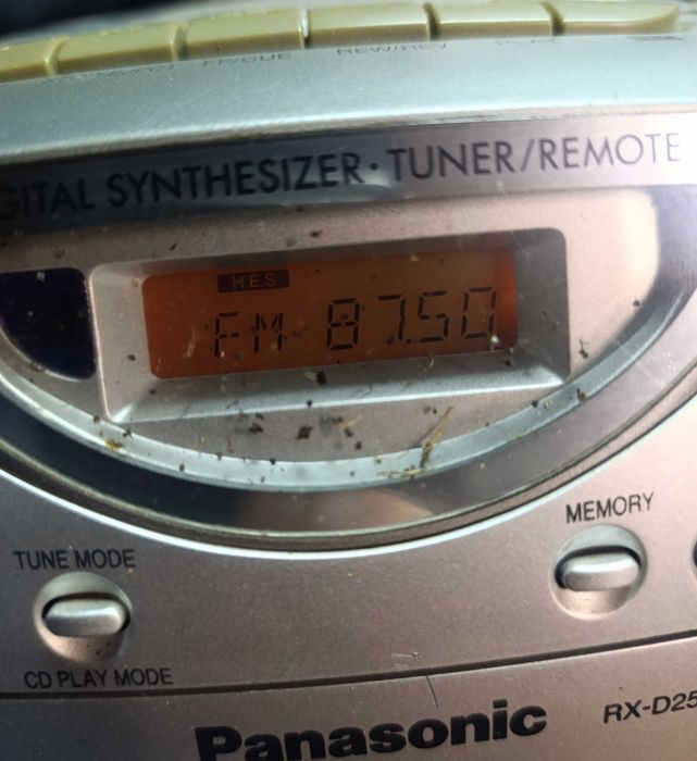 Бумбокс Panasonic RX-D25