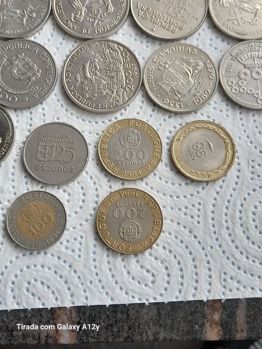 vendo moedas coleção