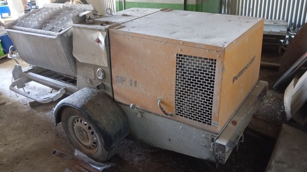 Máquina de projetar Putzmeister sp11