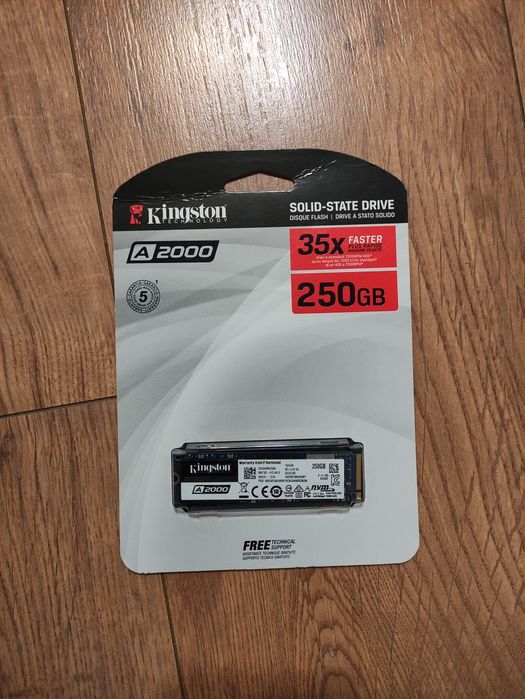 Новий SSD NVme Kingston A2000 250gb