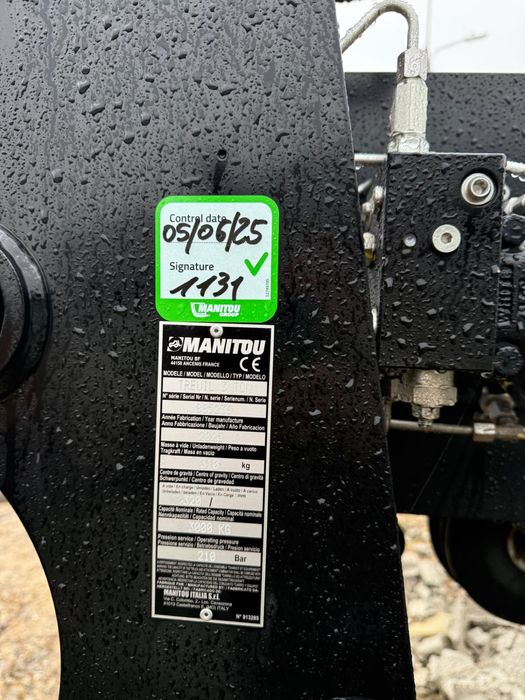 MANITOU GUINCHO HIDRÁULICA 3T – NOVO