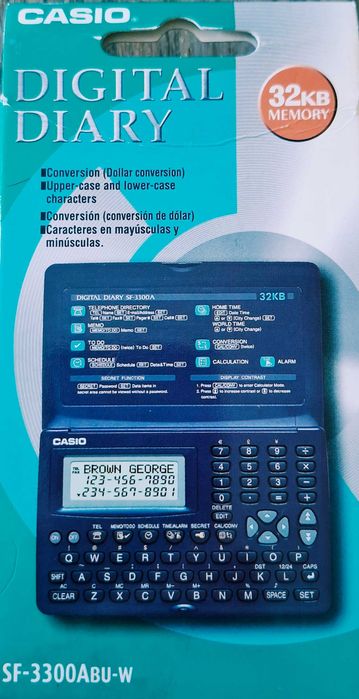 Cyfrowy notatnik Casio SF-3300A 32kb