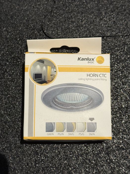 30sztuk sufitowych opraw punktowych  Kanlux Basic Horn CTC