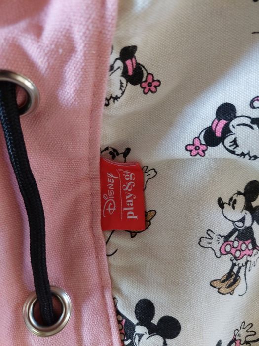Bolsa tapete para brinquedos da minnie