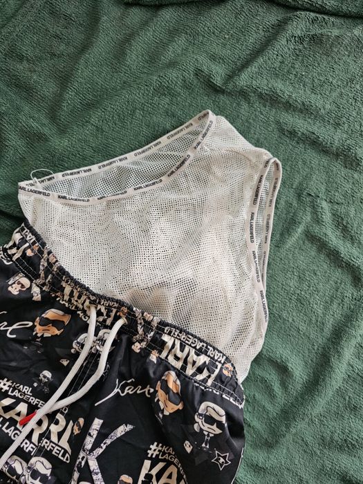 Spodenki kąpielowe Karl lagerfeld L