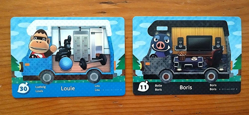 Animal crossing cartas Amiibo - Série 2,3,4,5 e welcome amiibo