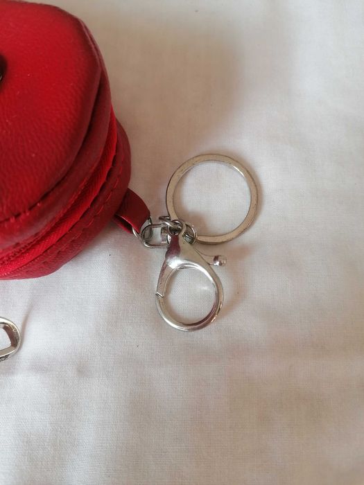 Porta moedas vermelho