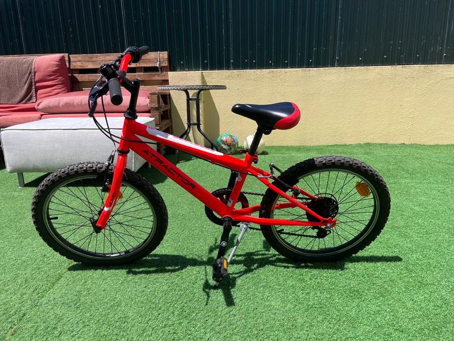 Bicicleta semi nova da Decathlon roda 20