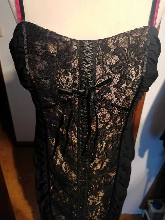 Burlesque / Pin-up / Gothic / Retro Lace Dress64740232866177123