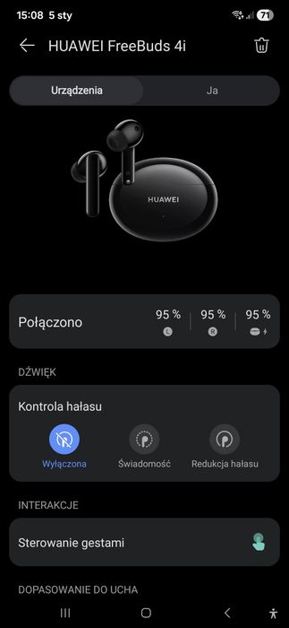 Słuchawki Huawei FreeBuds 4i