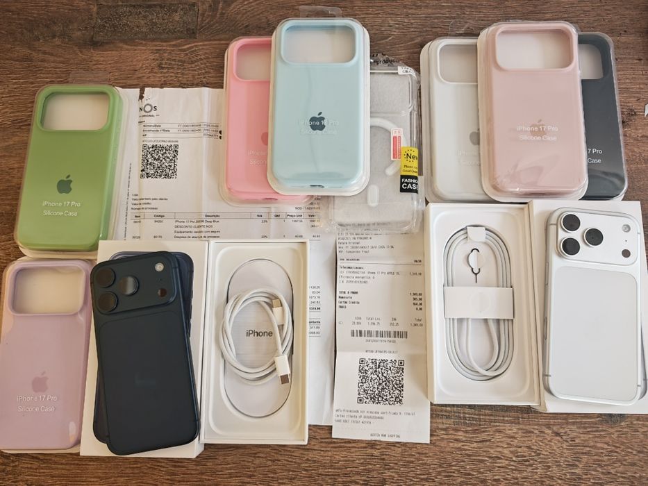 iPhone 17 Pro 6.3"256GB Azul/Silver Seminovo C/Garantia Aceito Retomas