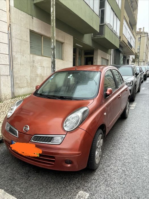Nissan Micra Cor de laranja