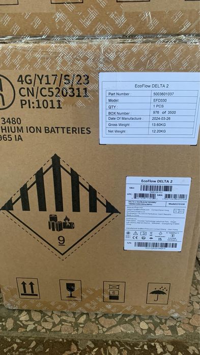 Додаткова батарея EcoFlow Delta 2 Max Extra Battery Нова