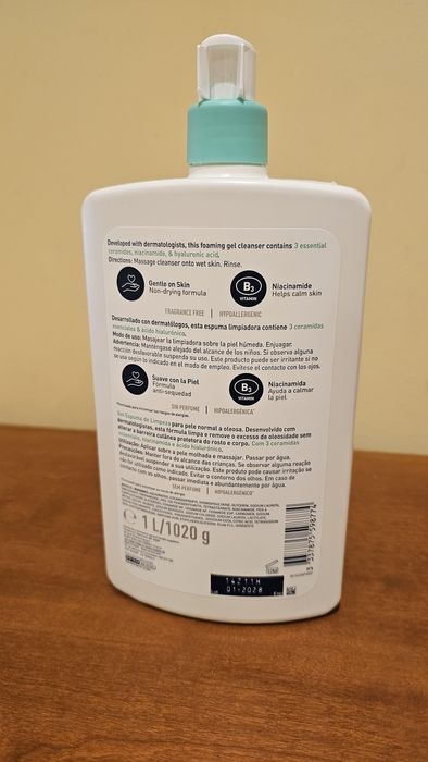 Cerave Foaming Cleanser - 1 Litro