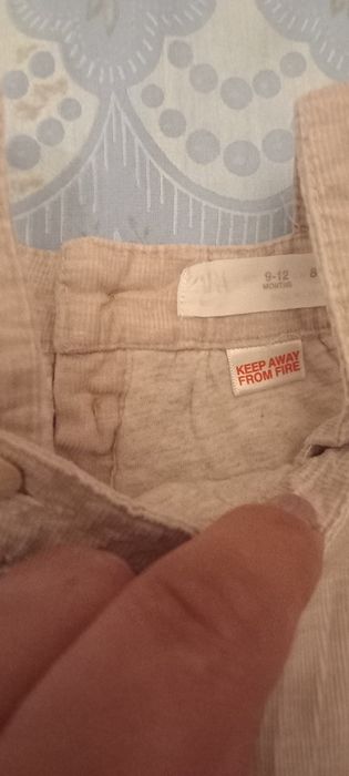 Jardineiras Zara Tam 9,12 Meses  ( Portes incluídos)