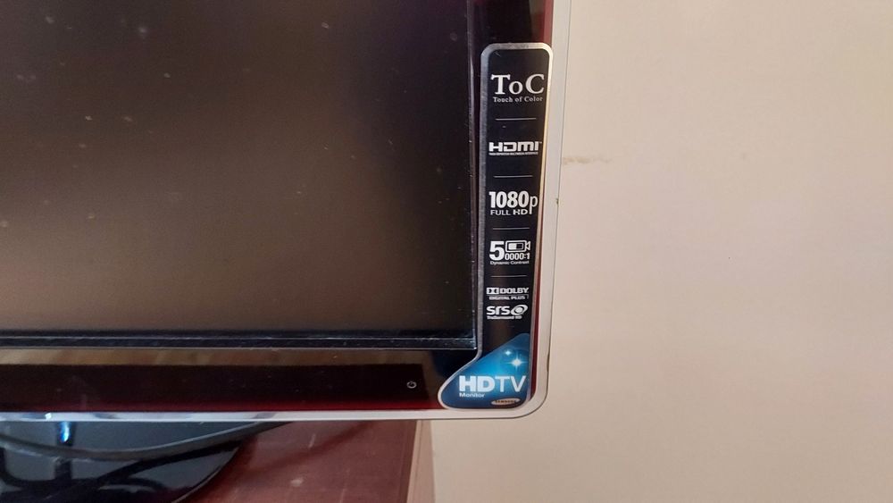 Samsung HD TV 1080p full HD com comando