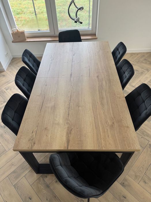 DUŻY RODZINNY STÓŁ LOFT XXL Metalowe Nogi, dowolny wymiar i kolor