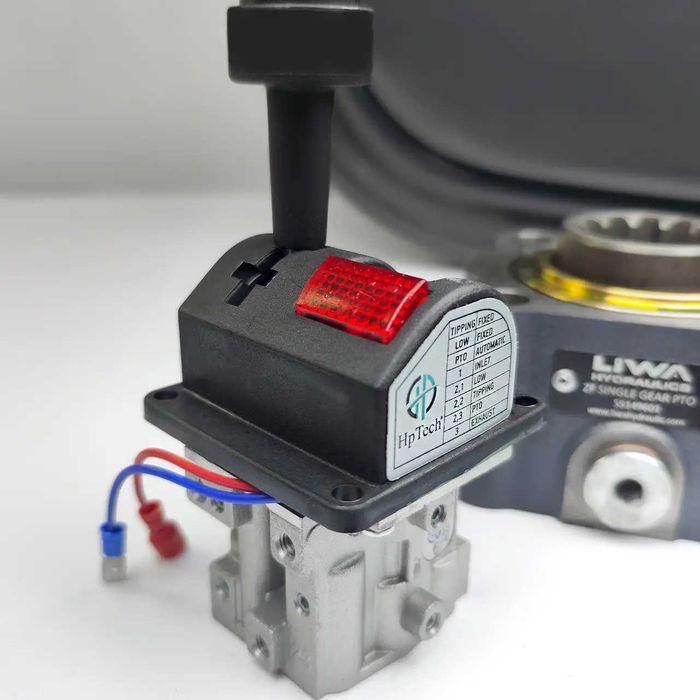 Гидравлика на самосвал MAN, Daf, Iveco КПП ZF, боковой алюминиевый бак