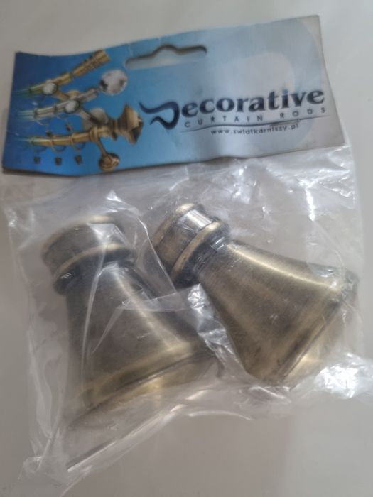 Zakończenie złote do karnisza Decorative