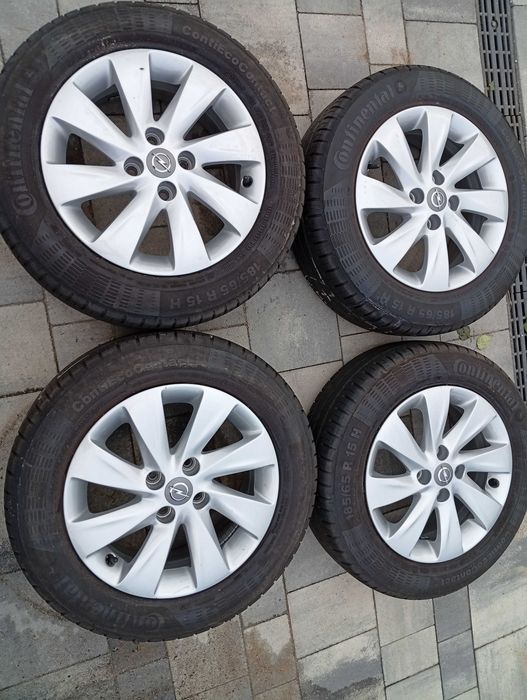 4x Felgi Aluminiowe oryginalne OPEL 4x100 6Jx15 ET39