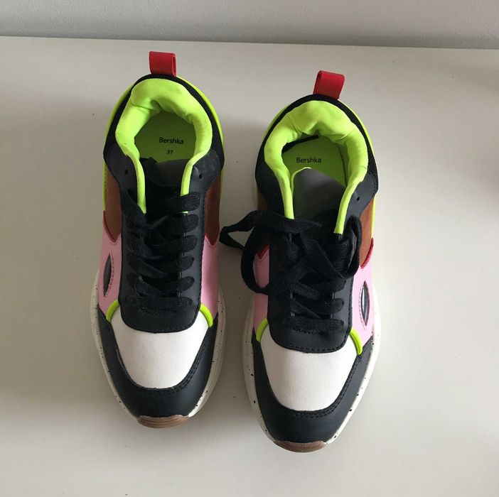 Sapatilhas tenis estilo chunky multicolor Bershka