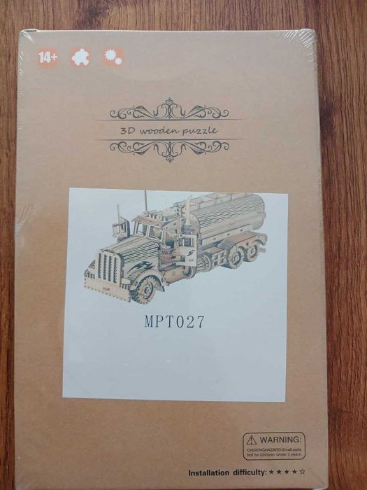 3д пазли конструктор дерев'яний