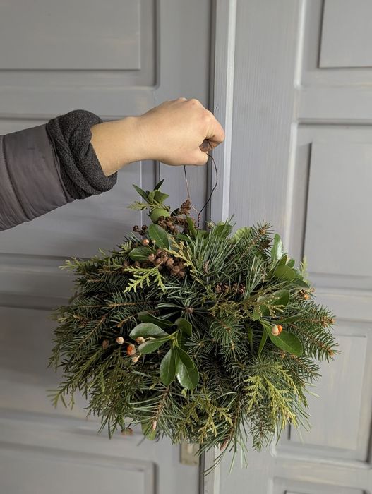 Новорічний декор, кулька з ялинки