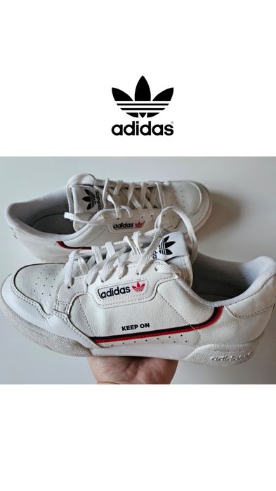Adidas Continental 80 rozm 38 2/3 białe buty sportowe damskie męskie