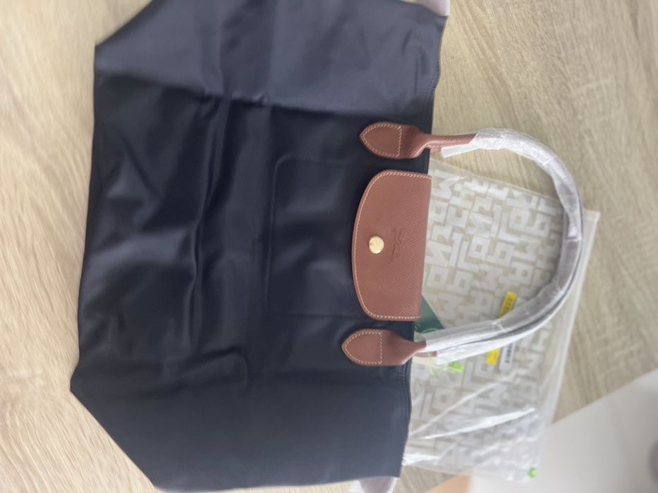 Mala Longchamp Preta Nova