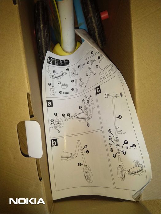 Trotinete peppa criança