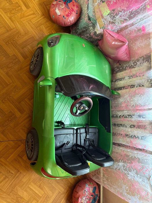 Електромобіль дитячий Porsche Boxster  (2 мотори 35W, акумулятор 12V7Ah, МР3, USB, пульт керування)  б.у ТОРГ !