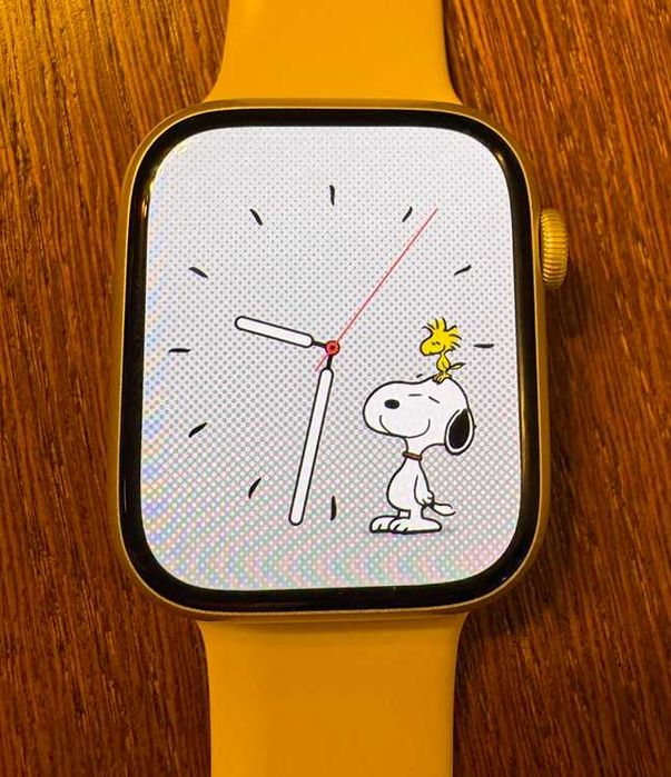 Apple Watch Series 7 45mm Starlight GPS + Cellular — stan idealny, komplet
