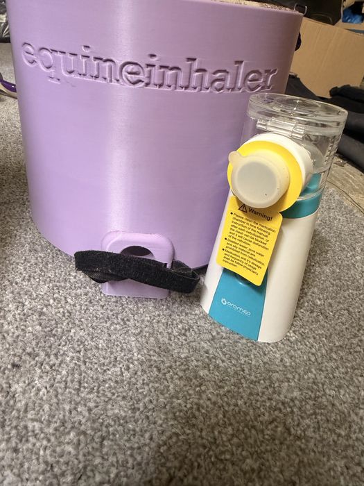 Maska do inhalacji dla konia equineinhaler