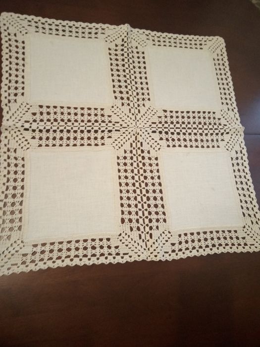 Комплект  льняних серветок