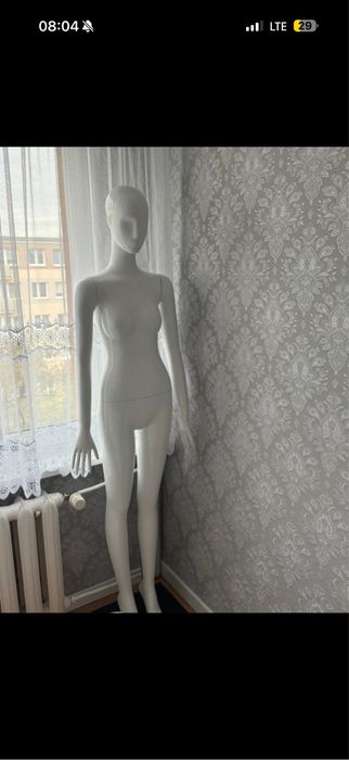 Manekin ZARA Biały
