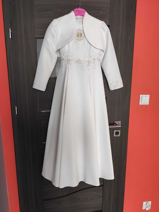 Sukienka - alba komunijna.
