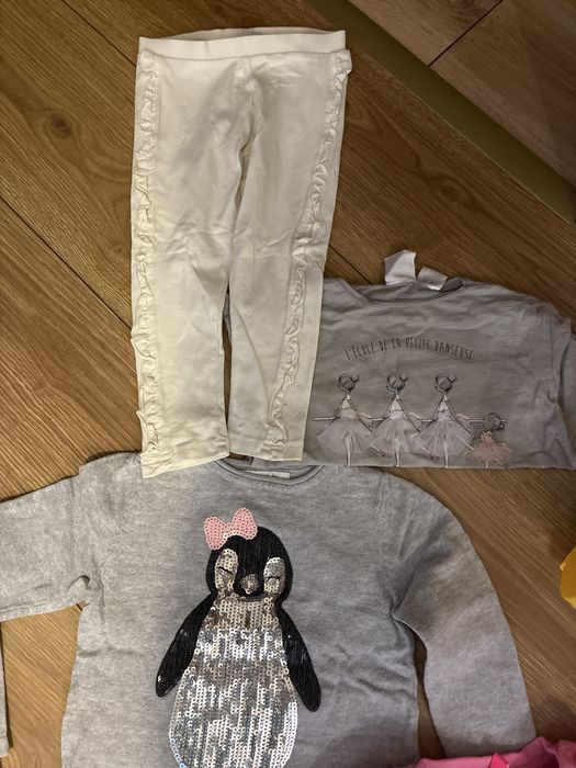 Paka ubrań zestaw dziewczynka 92-98