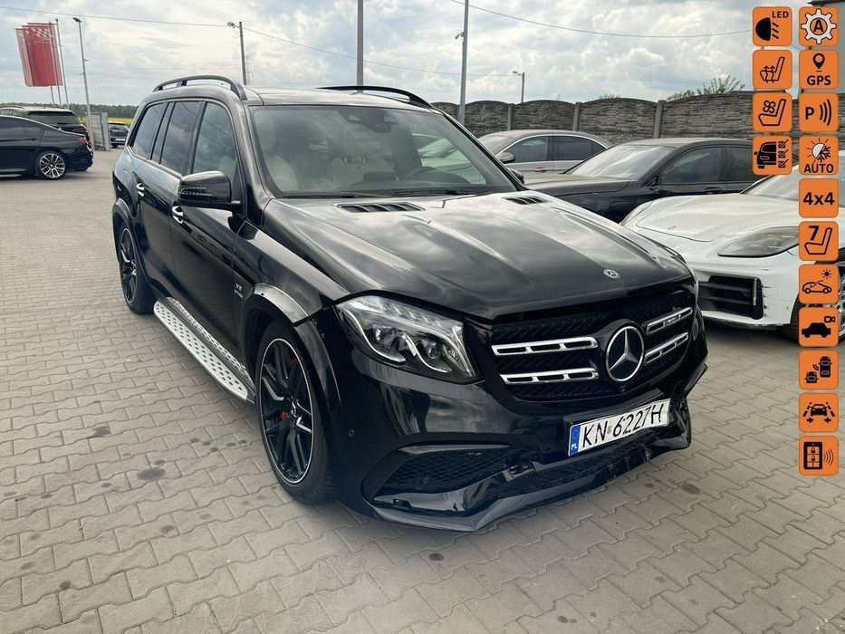 Mercedes-Benz GLS 63AMG 4Matic Podgrzewanie Pneumatyka Kamery360__ 7os.