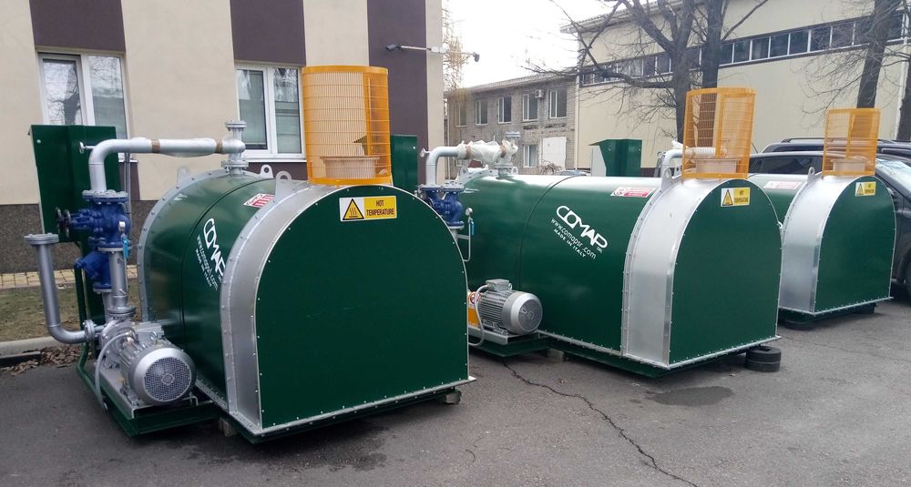 Термомасляний котел, нагрівач термальної оливи (рідкого теплоносія)