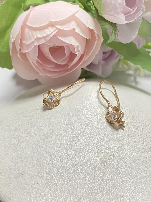 Золоті сережки 585 проби