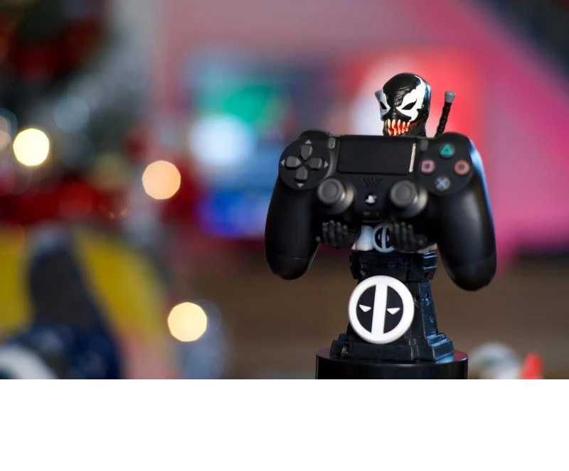 Figurka Stojak Uchwyt Na Pada Kontroler Tel. VENOMPOOL DEADPOOL Gadżet