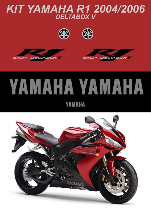 Kit Autocolantes Yamaha YZF-R1
