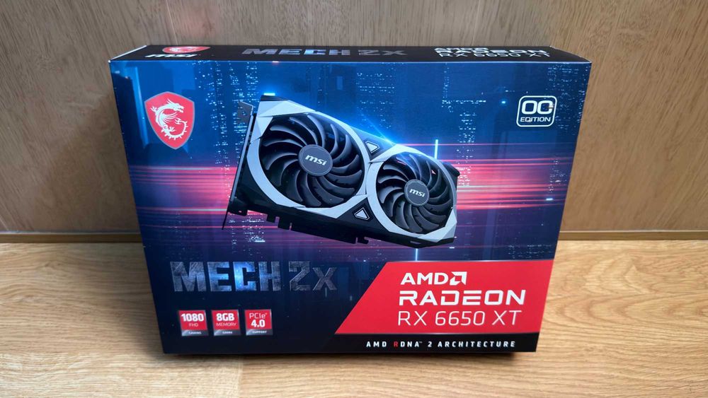 Placa Gráfica MSI AMD RX 6650 XT 8Gb