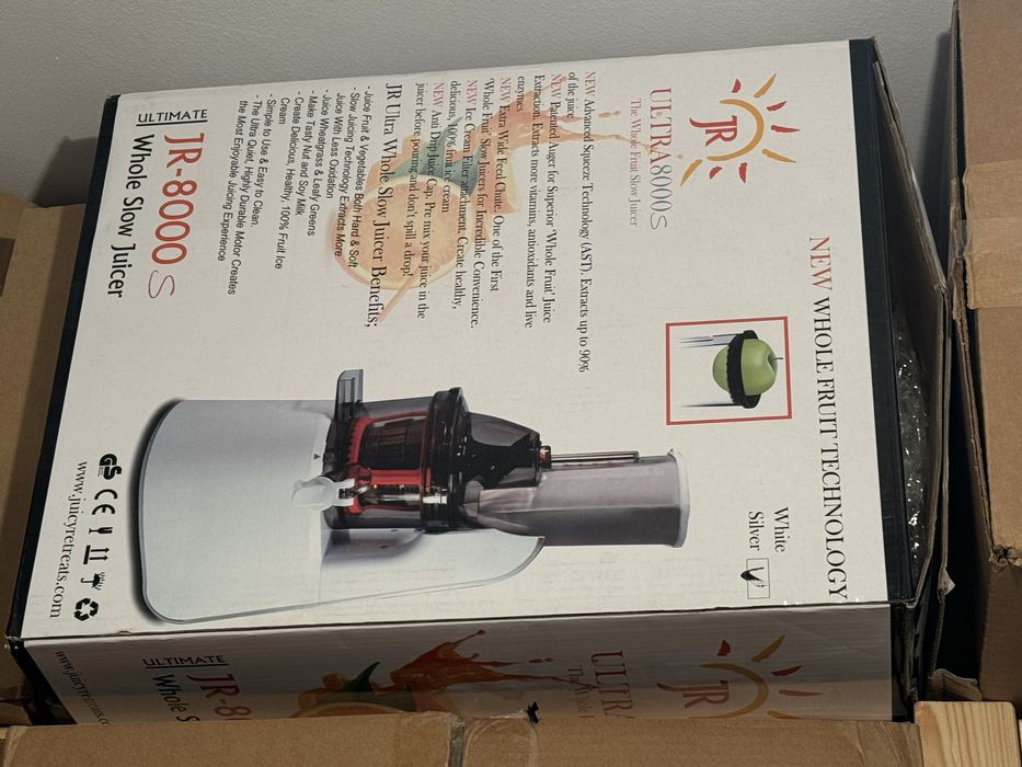 JR Ultra 8000 S2 wolnoobrotowa wyciskara sokow