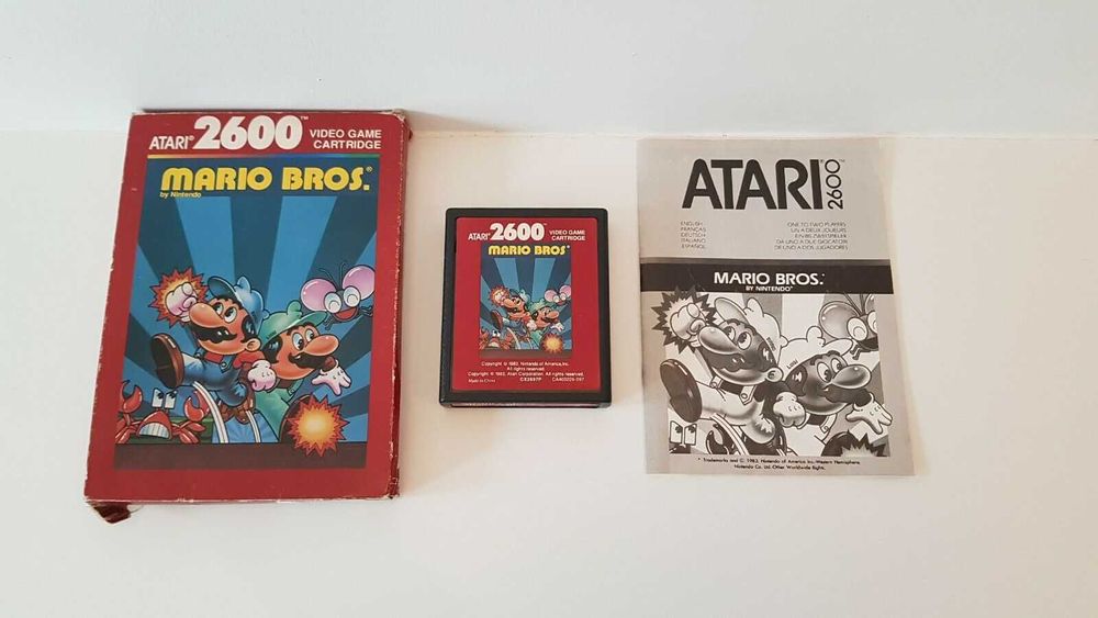 Consola Nova Atari 2600 Completa na Caixa com 32 Jogos