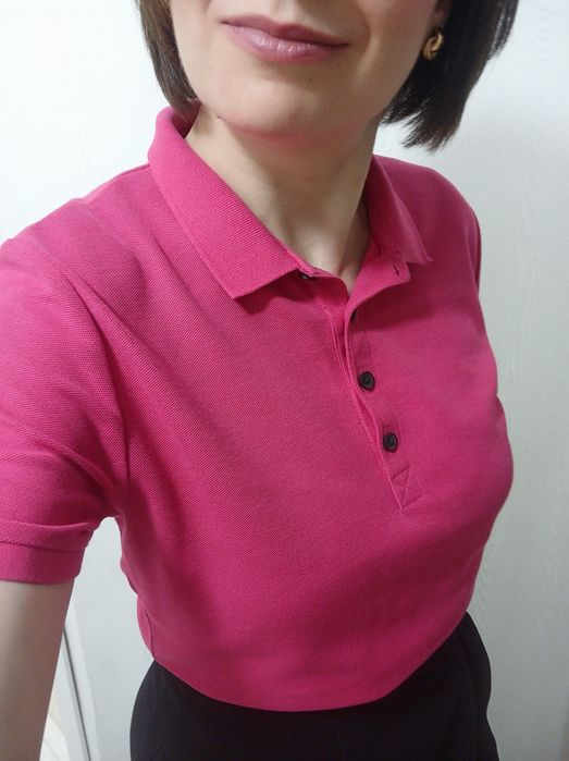 Поло  Calvin Klein фуксія,  М