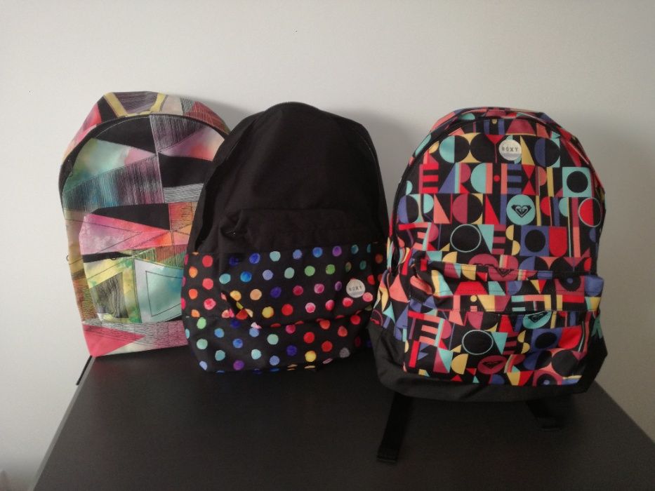 Mochilas Rip Curl, Roxy, Quiksilver, Billabong e Lightning Bolt