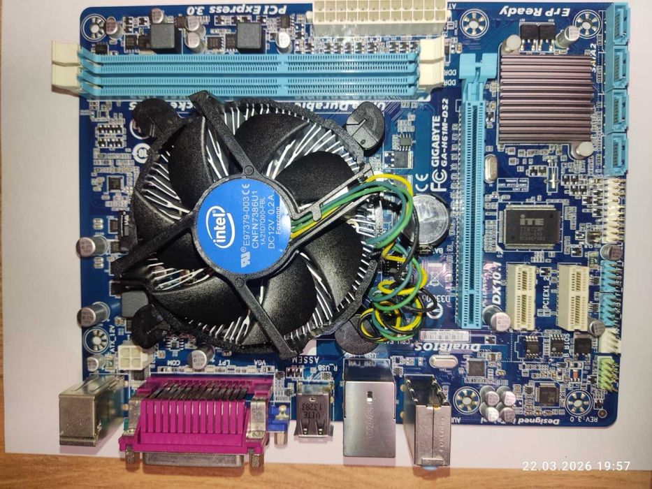 gigabyte ga h61m ds2 - купить комплектующие для ПК - Цена на OLX.ua